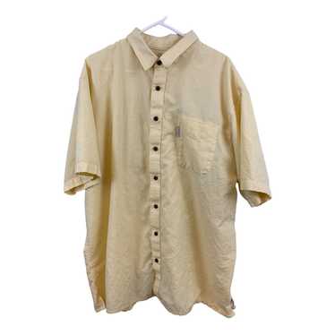 Cabelas Cabelas Mens Button Up 2xlt Yellow Shirt S