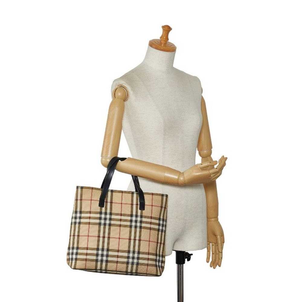 Burberry Burberry Burberry Nova Check PVC Leather… - image 10