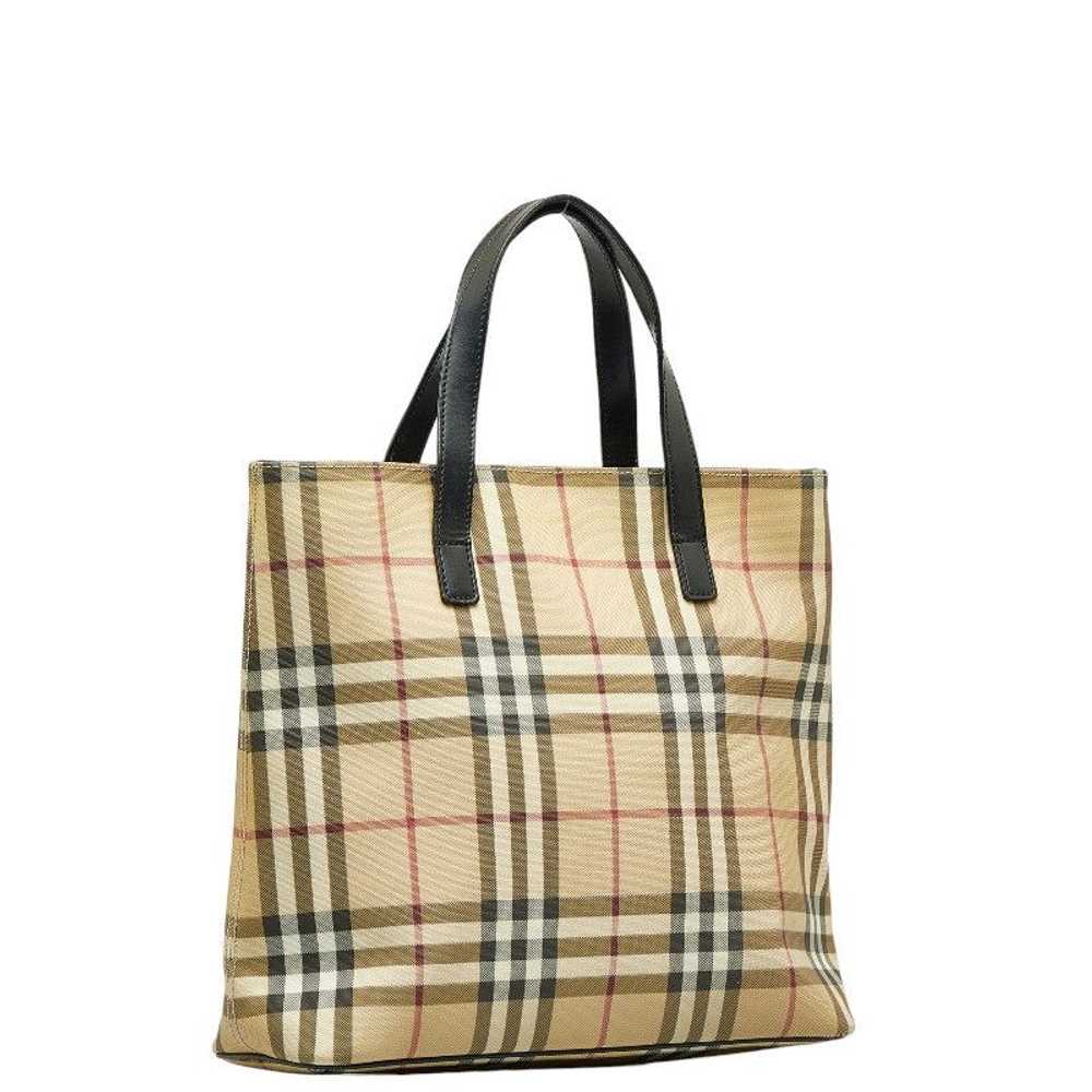 Burberry Burberry Burberry Nova Check PVC Leather… - image 2