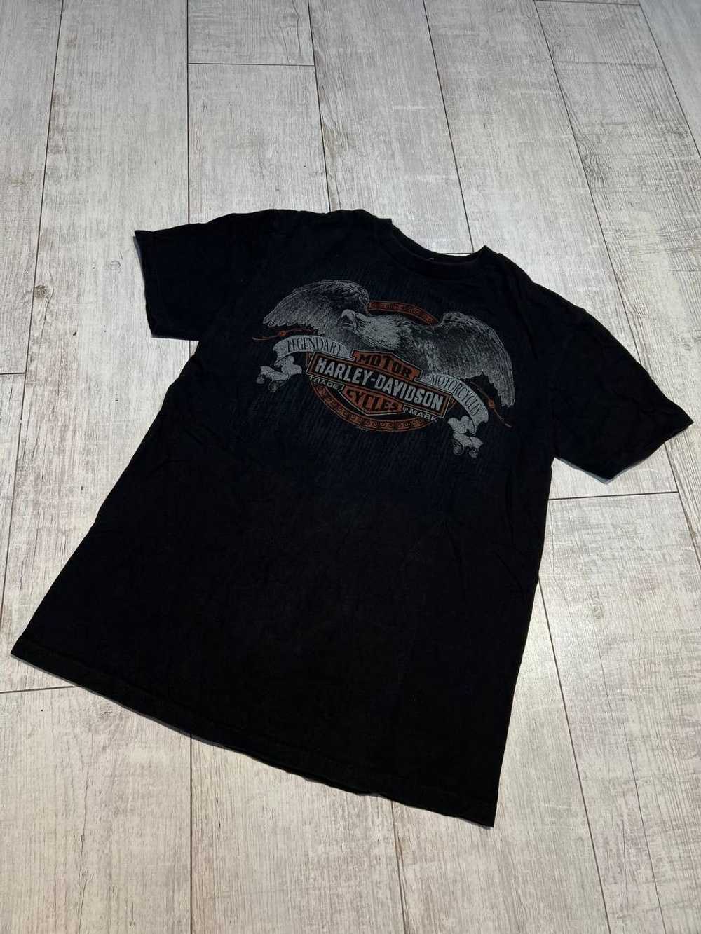 Harley Davidson × Racing × Vintage vintage t-shir… - image 1