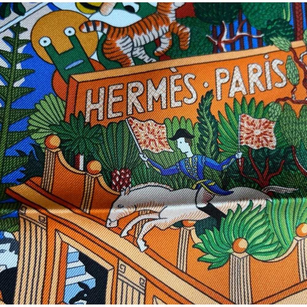 Hermès Carré 90 silk silk handkerchief - image 6