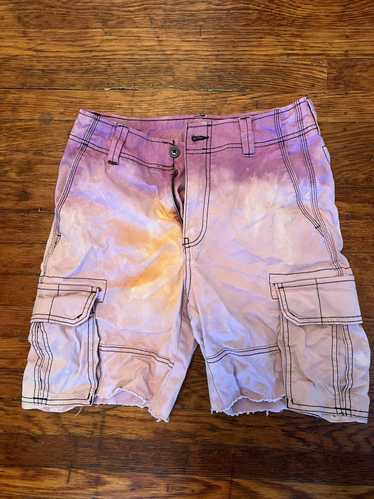 Vintage Custom Dyed Cargo Shorts