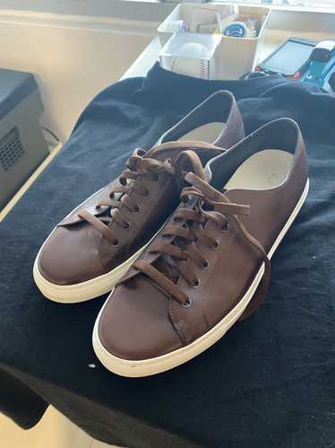 Paul Smith Paul Smith Brown Leather Sneaker