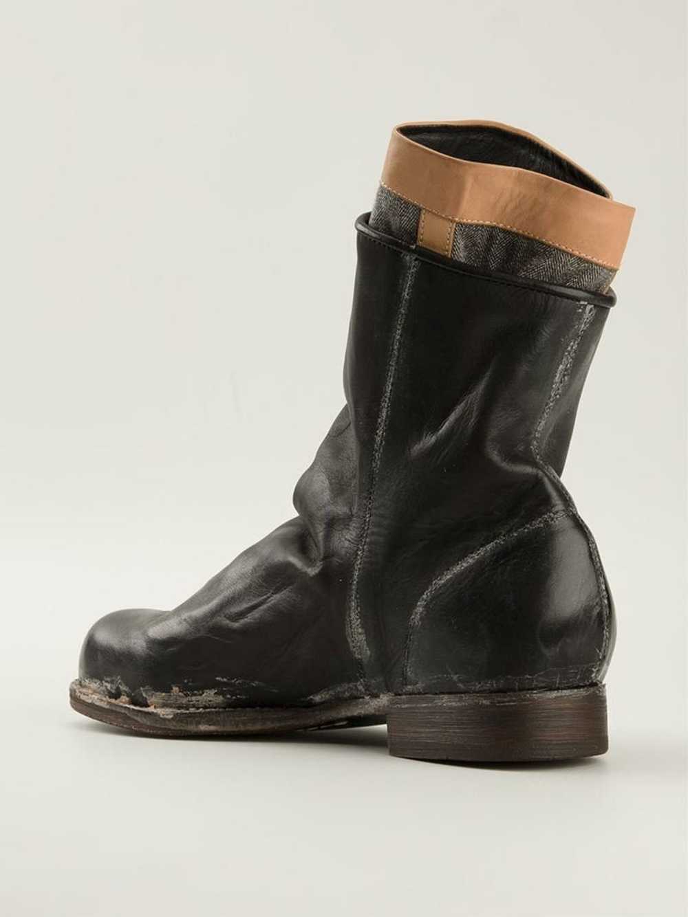 Miharayasuhiro GRAIL!AW09 Distressed layered boot… - image 4