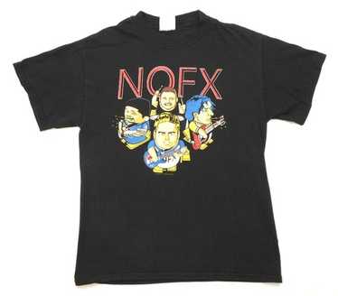 ミュージシャン NOFX Tee vintage 00s 90s PUNK ROCK FADE Vintage 2000 NOFX “The Decline” Punk Rock T-Shirt - Size L