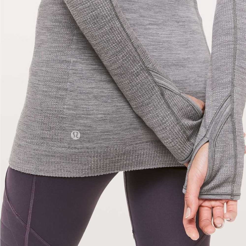 Lululemon LULULEMON Swiftly Wool 1/2 Zip Hoodie i… - image 10