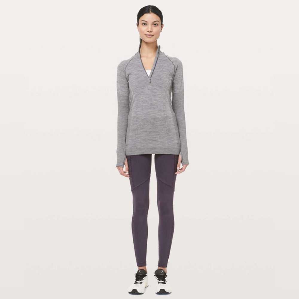 Lululemon LULULEMON Swiftly Wool 1/2 Zip Hoodie i… - image 11