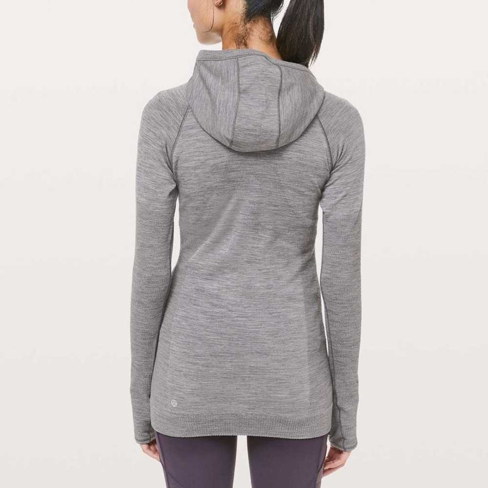 Lululemon LULULEMON Swiftly Wool 1/2 Zip Hoodie i… - image 2