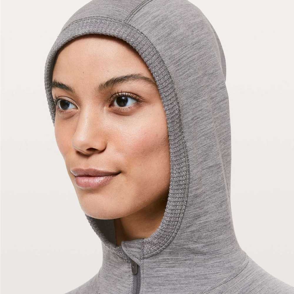 Lululemon LULULEMON Swiftly Wool 1/2 Zip Hoodie i… - image 9