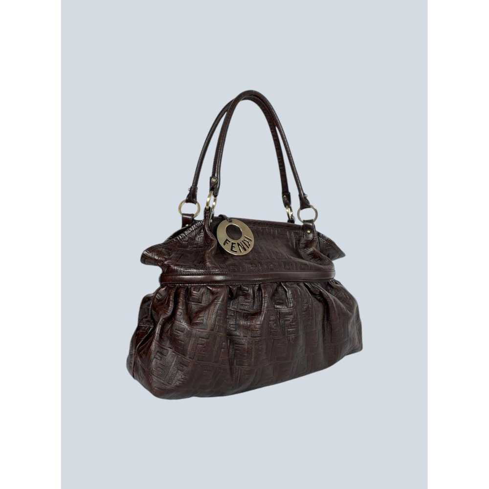 Fendi Chef leather handbag - image 2