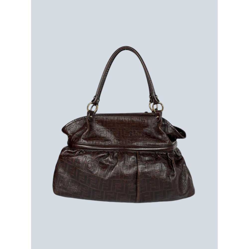 Fendi Chef leather handbag - image 4