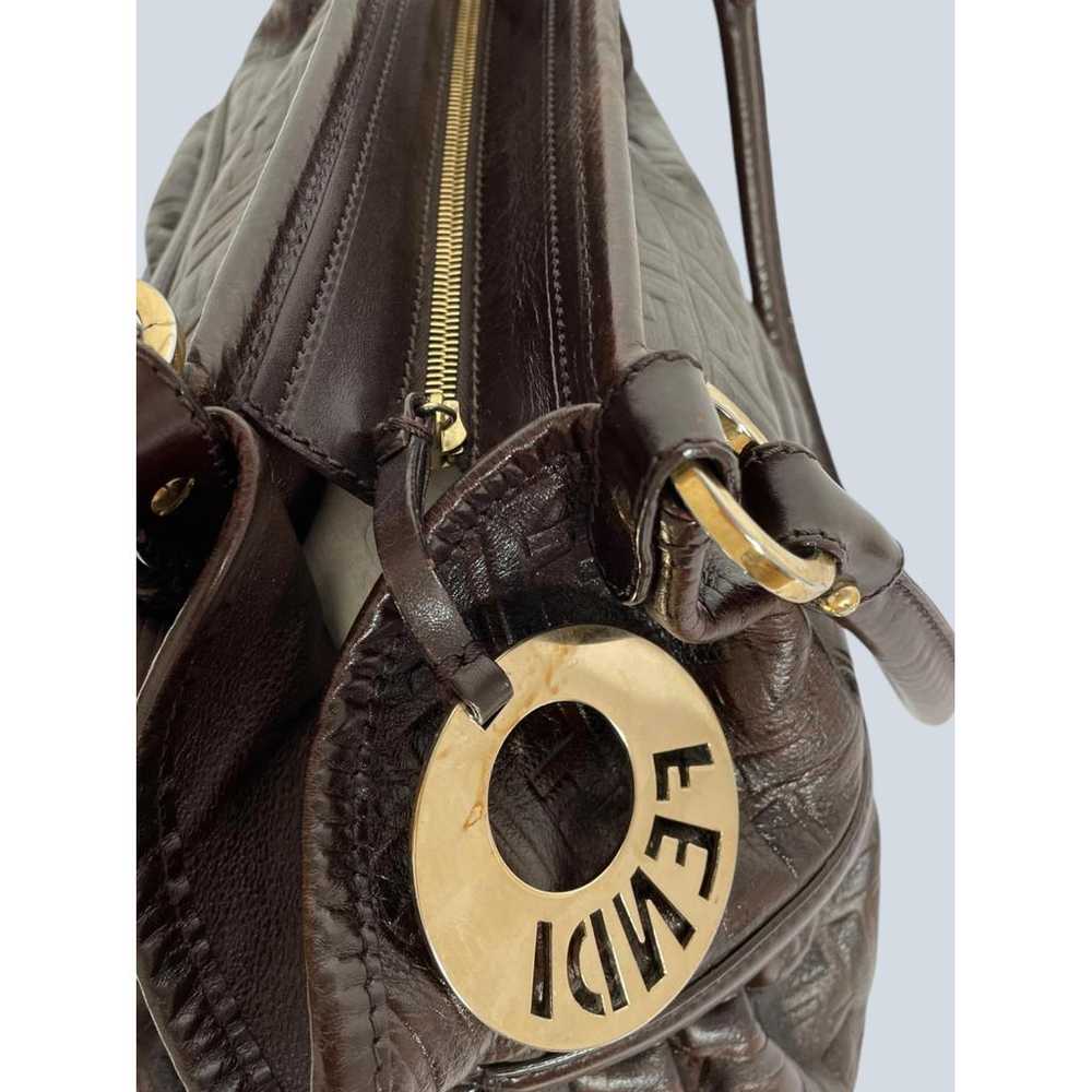 Fendi Chef leather handbag - image 7