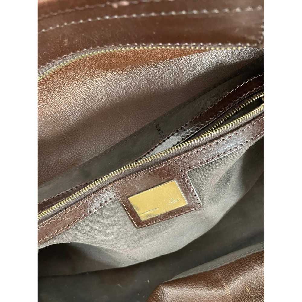 Fendi Chef leather handbag - image 8