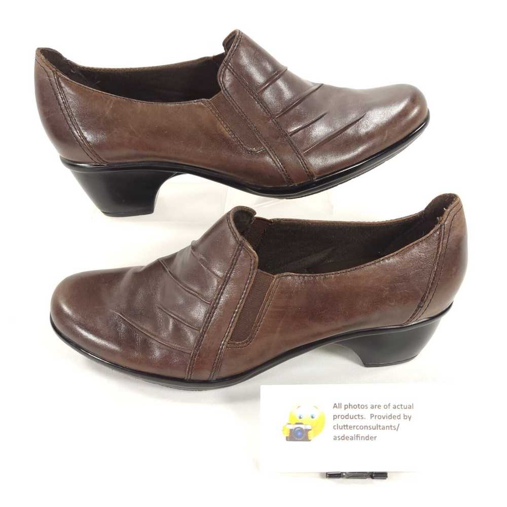 Clarks Clarks Partridge Block Heel Loafer Womens … - image 5