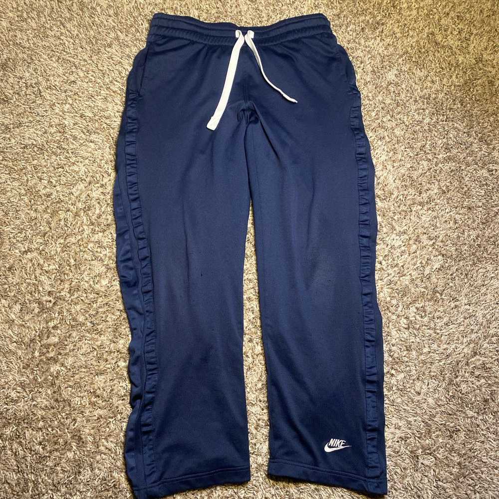 Nike × Vintage Y2k Nike track sweat pants - image 1