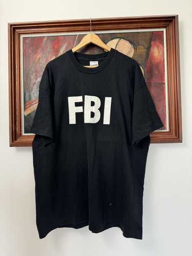 Band Tees × Humor × Vintage 90s FBI Female Body I… - image 1