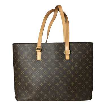 Louis Vuitton Luco patent leather tote