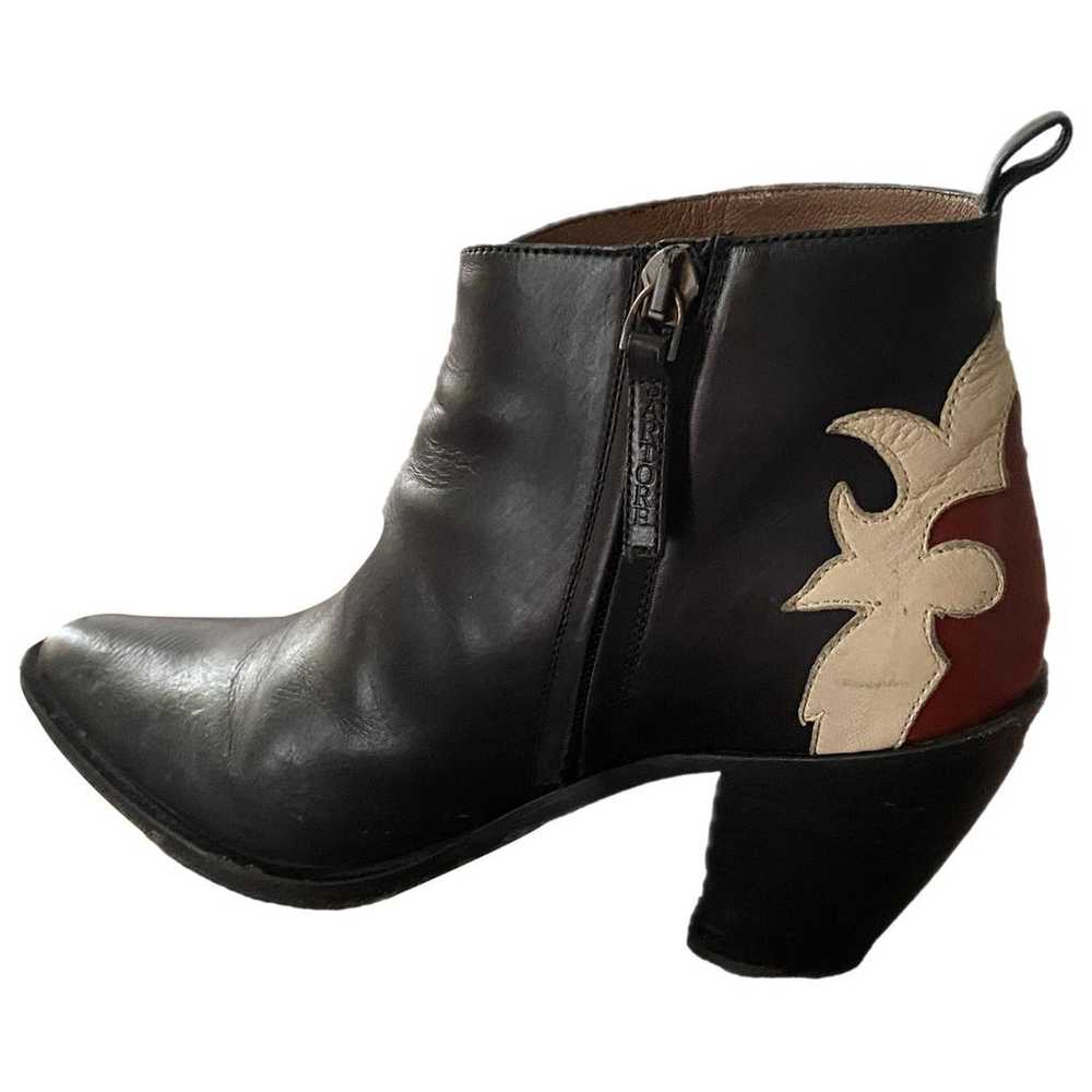 Sartore Leather cowboy boots - image 1