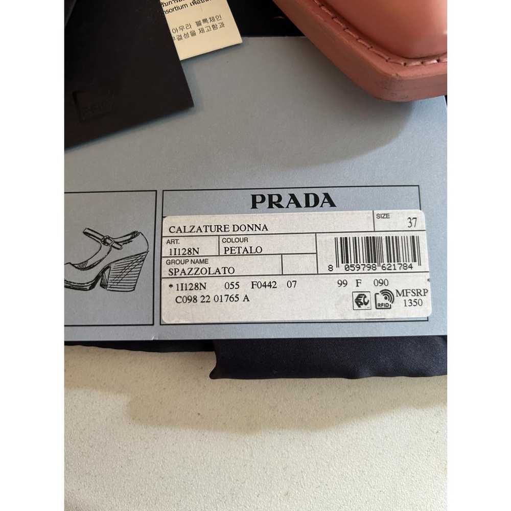 Prada Leather heels - image 5