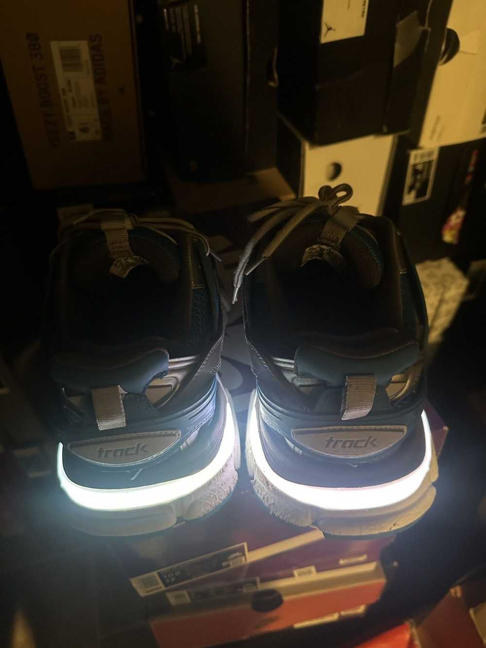 Balenciaga Size 40 - Balenciaga Track LED Grey Bl… - image 12