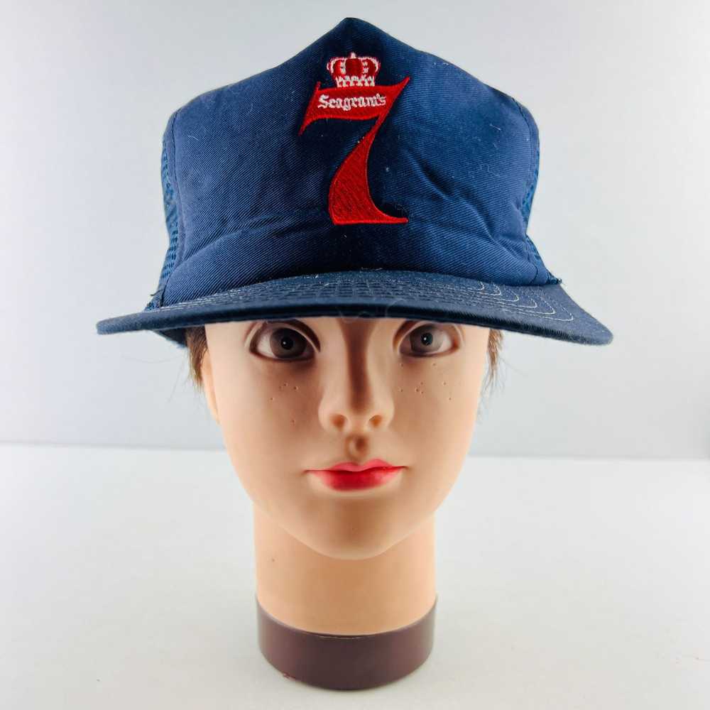 Other Seagrams 7 Crown Trucker Hat Baseball Style… - image 2