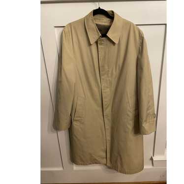 Hart Schaffner Marx 100% Virgin Wool 3 Button Long Trench Coat deals Mens 42L