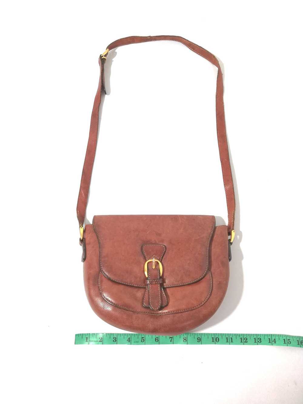 Gucci Dinner Vintage Gucci Leather Sling Bag - image 10