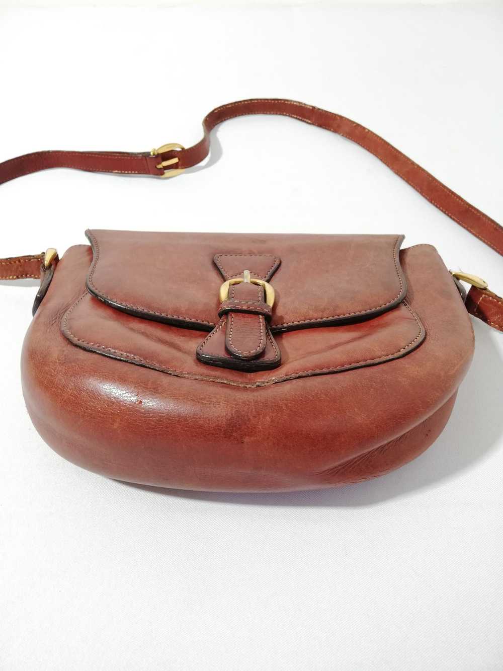 Gucci Dinner Vintage Gucci Leather Sling Bag - image 6