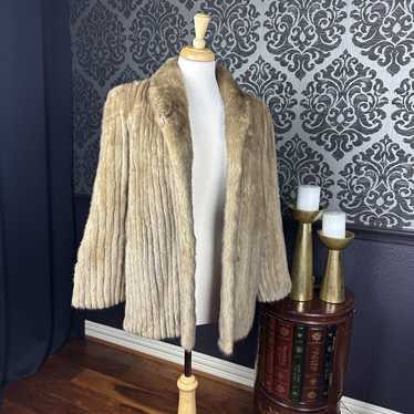 Unbrnd VTG Evans Collection Mink Fur Jacket Small - image 1