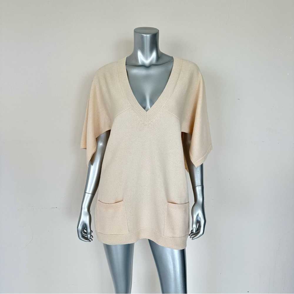 Chanel NWT!!! CHANEL cashmere top size 38 FR or 8… - image 1