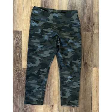 Other Danskin Ladies' High Rise Olive Green Camo … - image 1