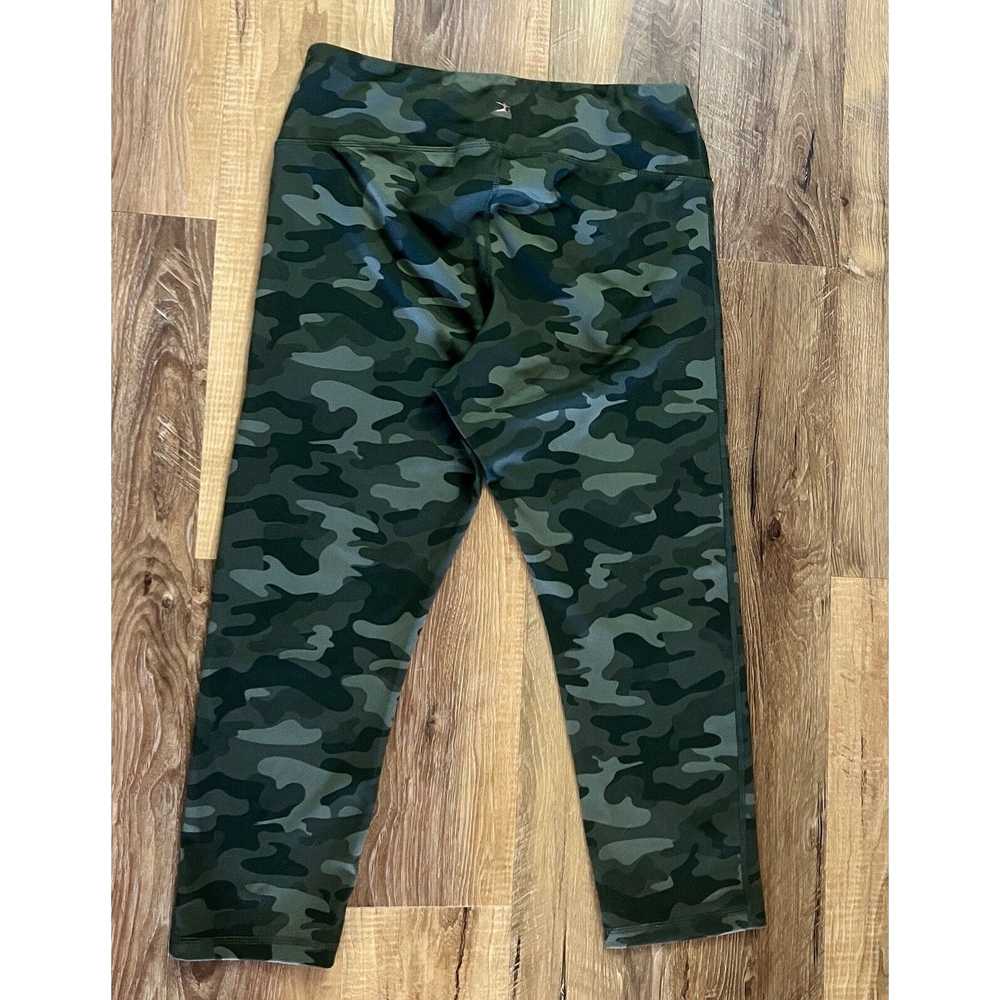 Other Danskin Ladies' High Rise Olive Green Camo … - image 2