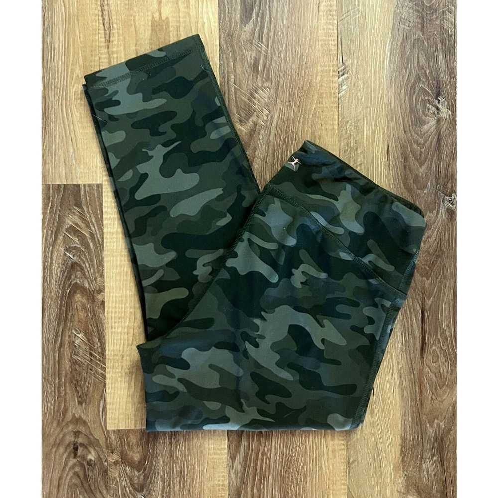 Other Danskin Ladies' High Rise Olive Green Camo … - image 3