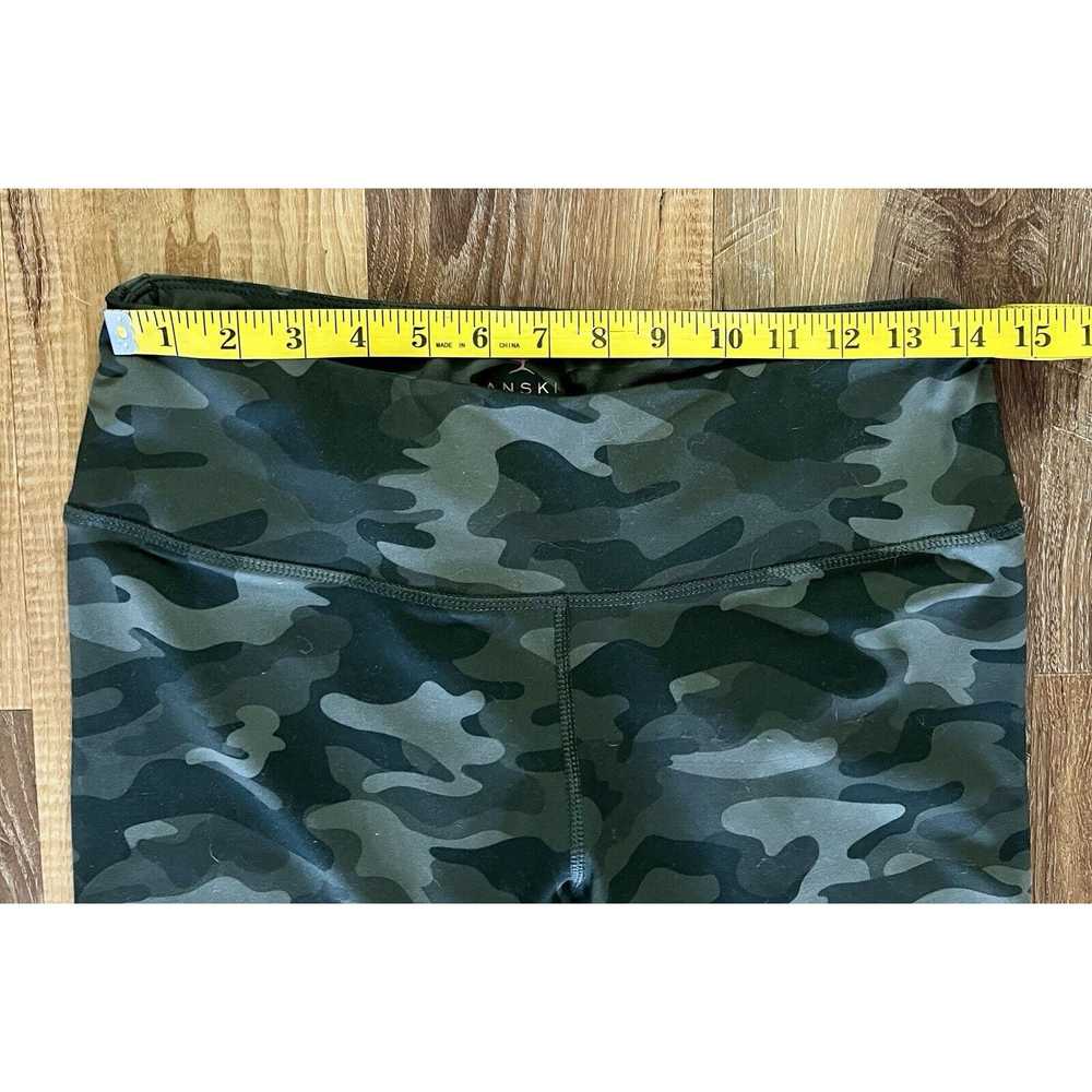 Other Danskin Ladies' High Rise Olive Green Camo … - image 4