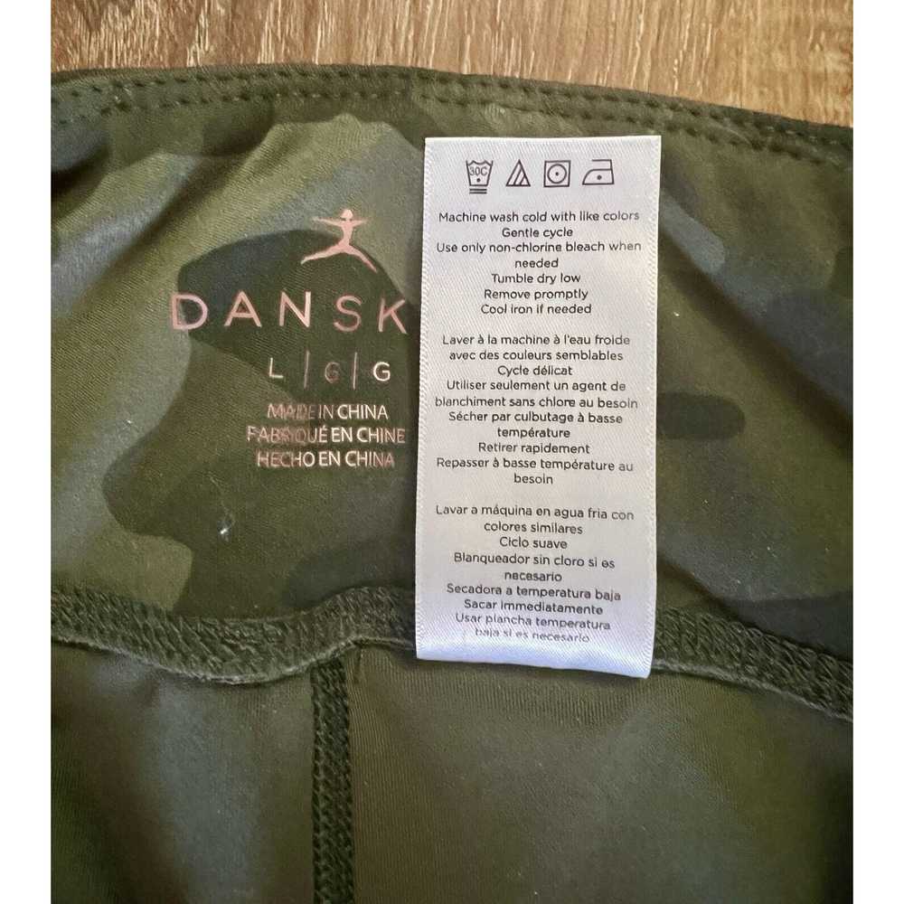 Other Danskin Ladies' High Rise Olive Green Camo … - image 7