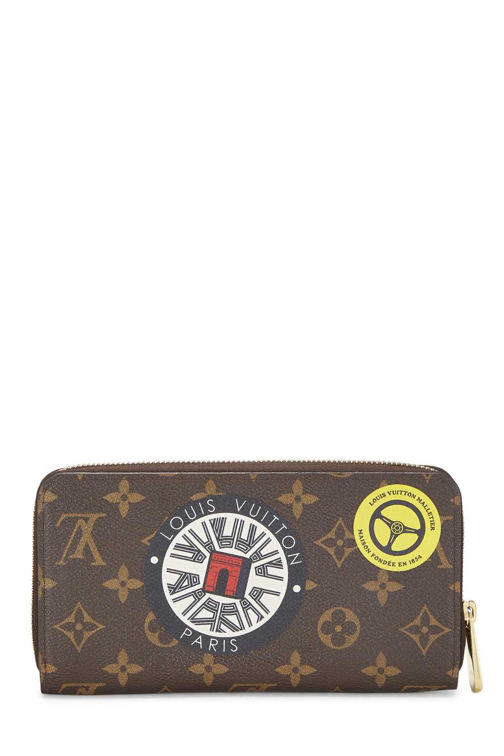 Monogram Canvas World Tour Zippy Continental - image 3