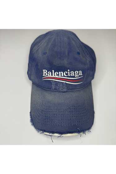 Balenciaga Political Campaign Distressed Hat (Siz… - image 1