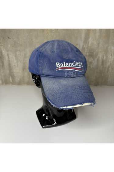 Balenciaga Political Campaign Distressed Hat (Size