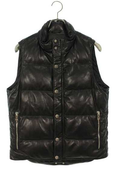 Chrome Hearts Cross Ball Button Down Stiff Vest