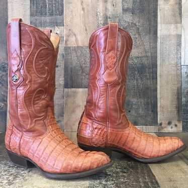 Los Altos Boots Los Altos Vintage Crocodile Cowboy