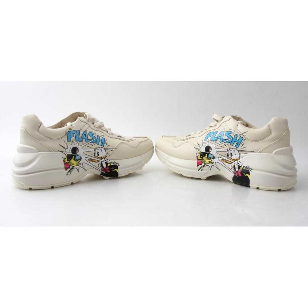 Disney x Gucci Leather low trainers - image 6