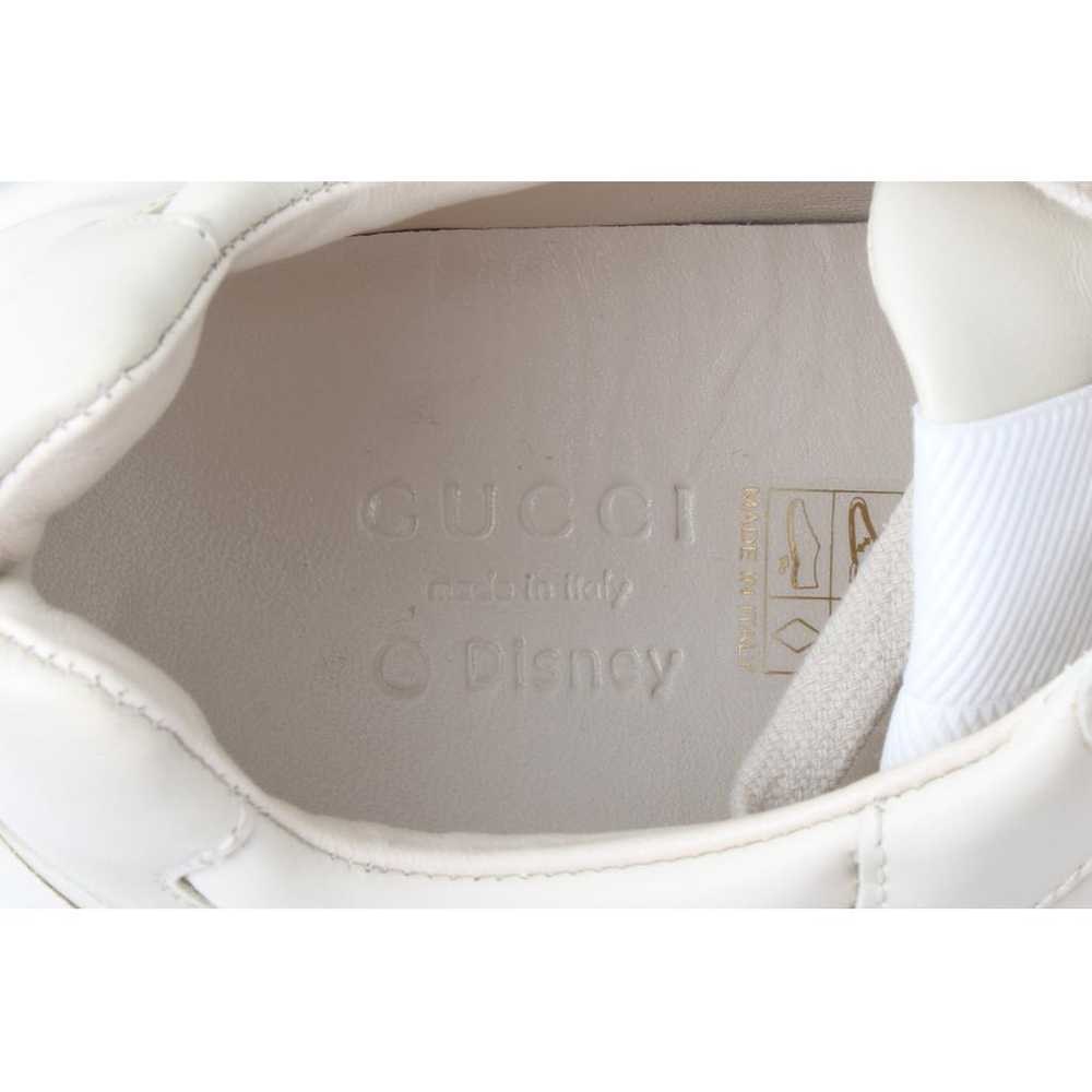 Disney x Gucci Leather low trainers - image 8