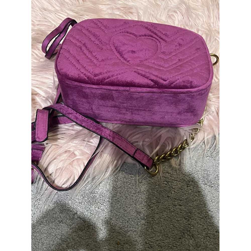 Gucci Gg Marmont velvet crossbody bag - image 4