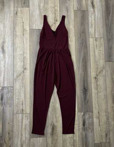 Other Burgundy Jumpsuit - image 1