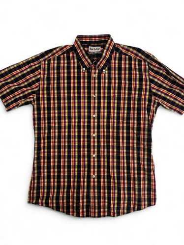 Designer Men’s Barbour Regular Fit Checkered Shirt