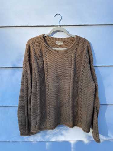 Tradlands Modern Fisher Alpaca Cable Knit Sweater…