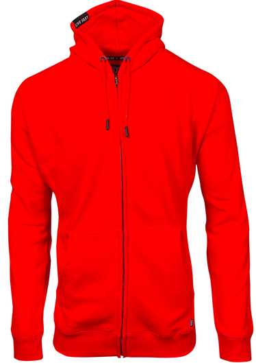 dixxon Plain Dixxon Zip Up Hoodie - Red