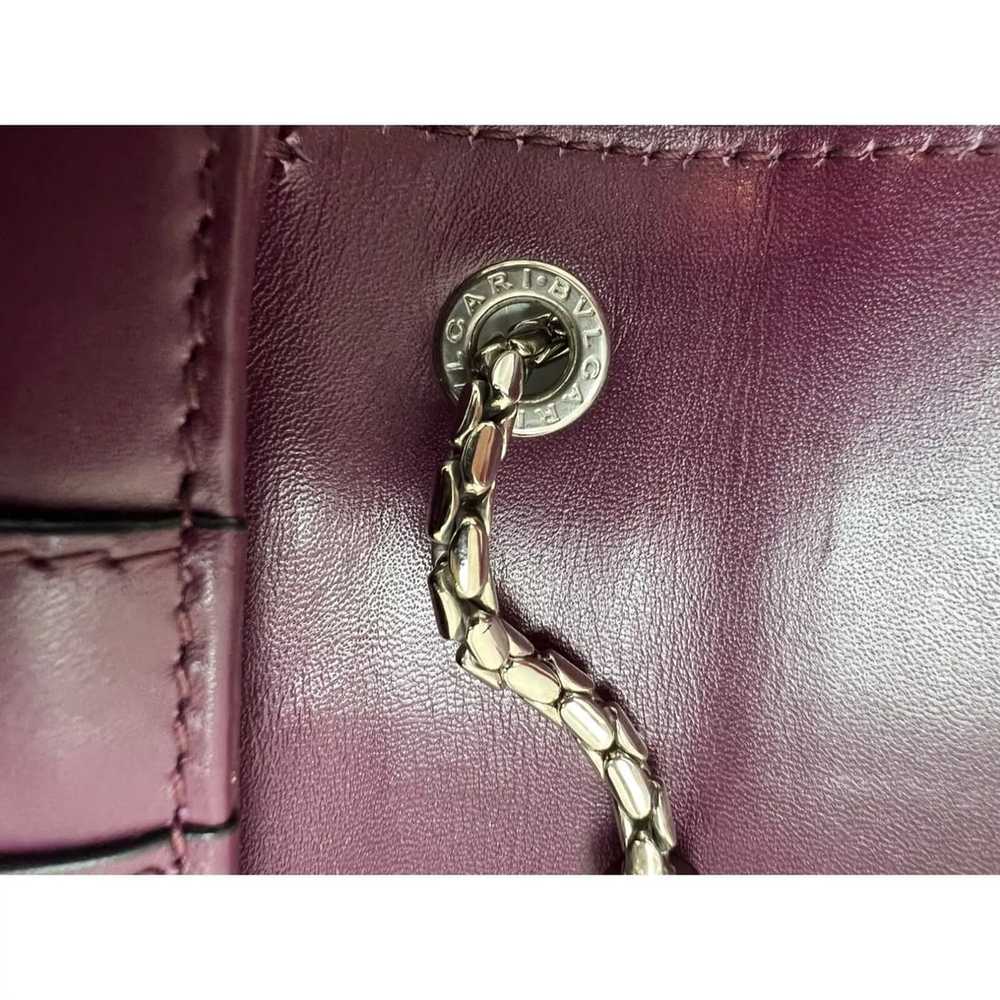 Bvlgari Calfskin Small Serpenti Forever Snake Plu… - image 9