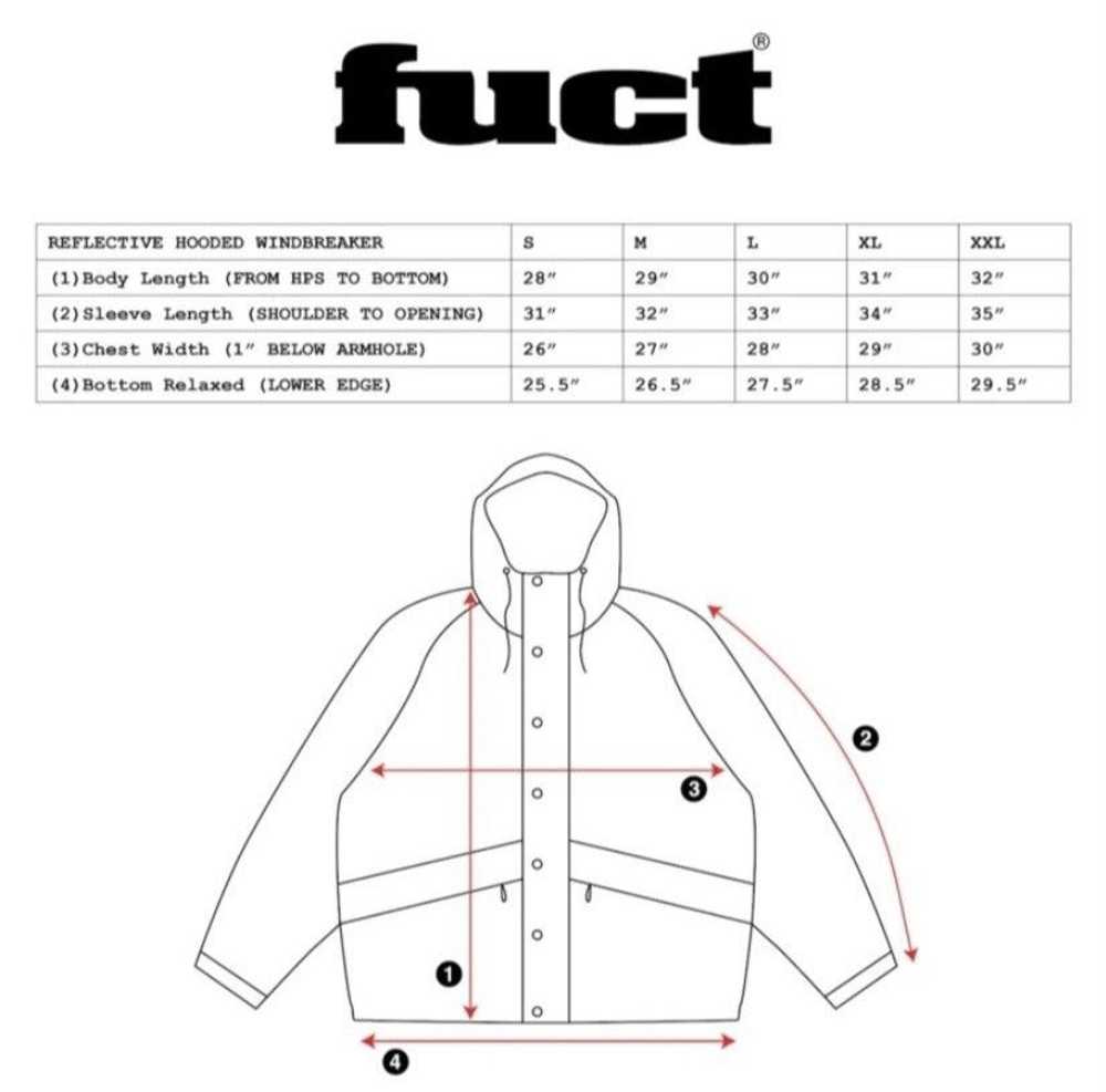 3m Jacket × Fuct 3m Hooded Jacket - image 7