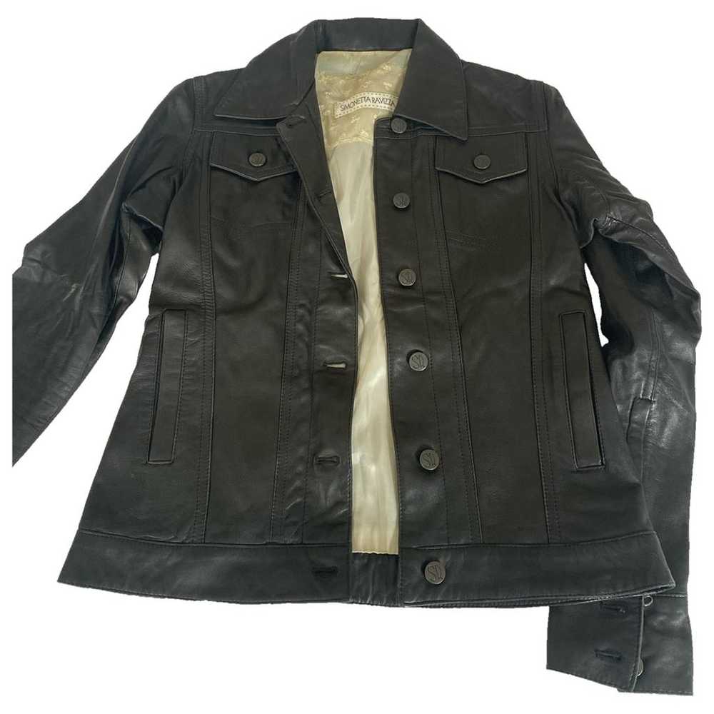 Simonetta Ravizza Leather jacket - image 1